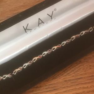 Rose Gold and Sterling Silver bracelet